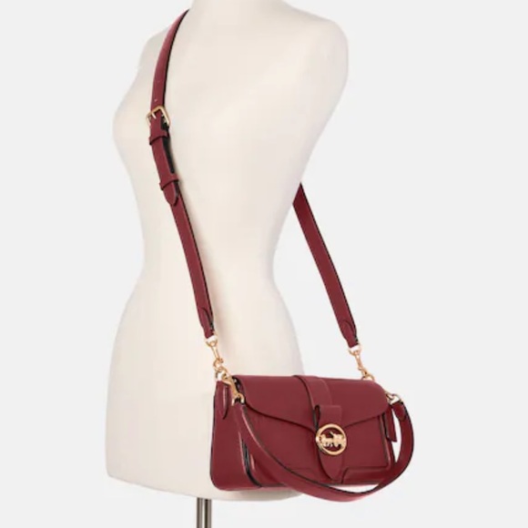 🧡🔥cherry Georgie Shoulder Bag NWT week end, young  and party outfit - Picture 3 of 7